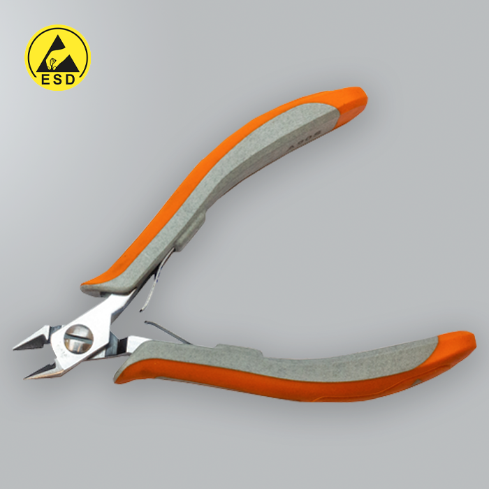 Medium Tapered Head ESD Semi Flush Cutter (G-HT-C6) Medium Tapered Head ESD Semi Flush Cutter (G-HT-C6)